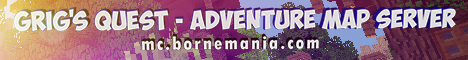 Grig's Quest Adventure Map banner