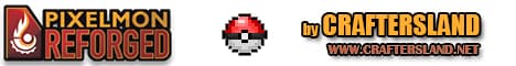 Pixelmon Reforged by CraftersLand banner