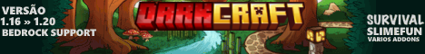 DarkCraft banner