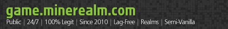 MineRealm: Enhanced SMP Since 2010 | Public | Custom Plugins banner