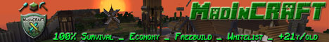 MadInCRAFT Survival banner