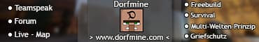 Dorfmine.com - 1.7.5 banner