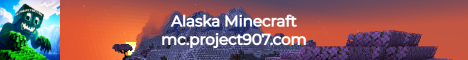 Alaska Minecraft - mc.project907.com banner