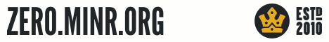 Zero.minr.org banner