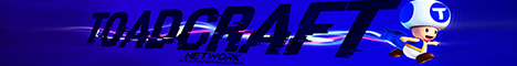The ToadCraft Network banner