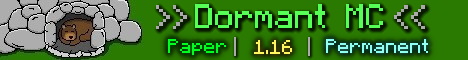 Dormant Minecraft banner