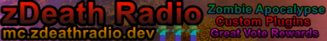 zDeath Radio banner