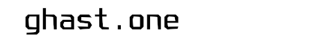 ghast.one banner