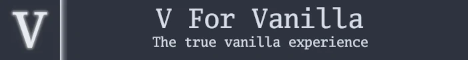 V For Vanilla banner